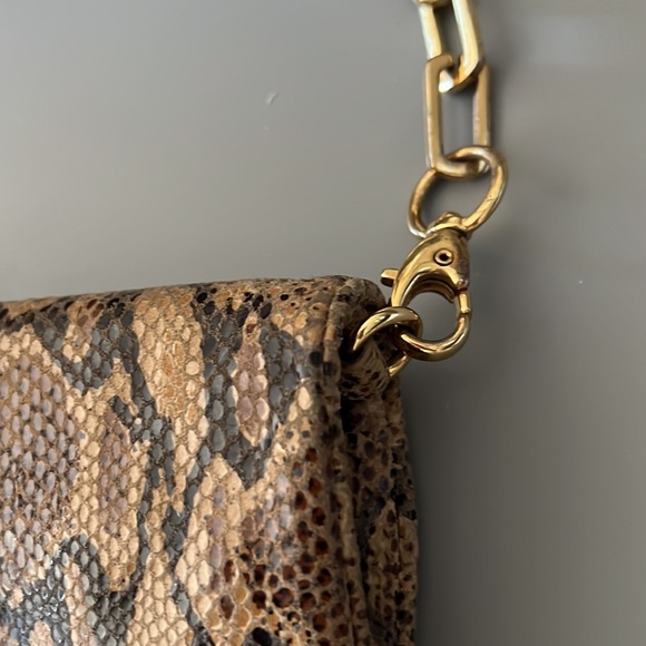 Tory Burch snake skin print clutch - Picture 10 of 10